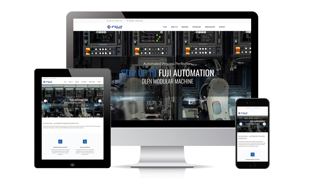 Fuji Machine website