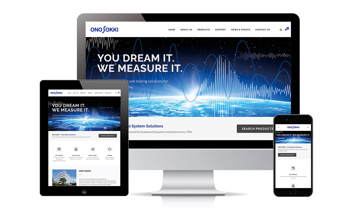 Ono Sokki website