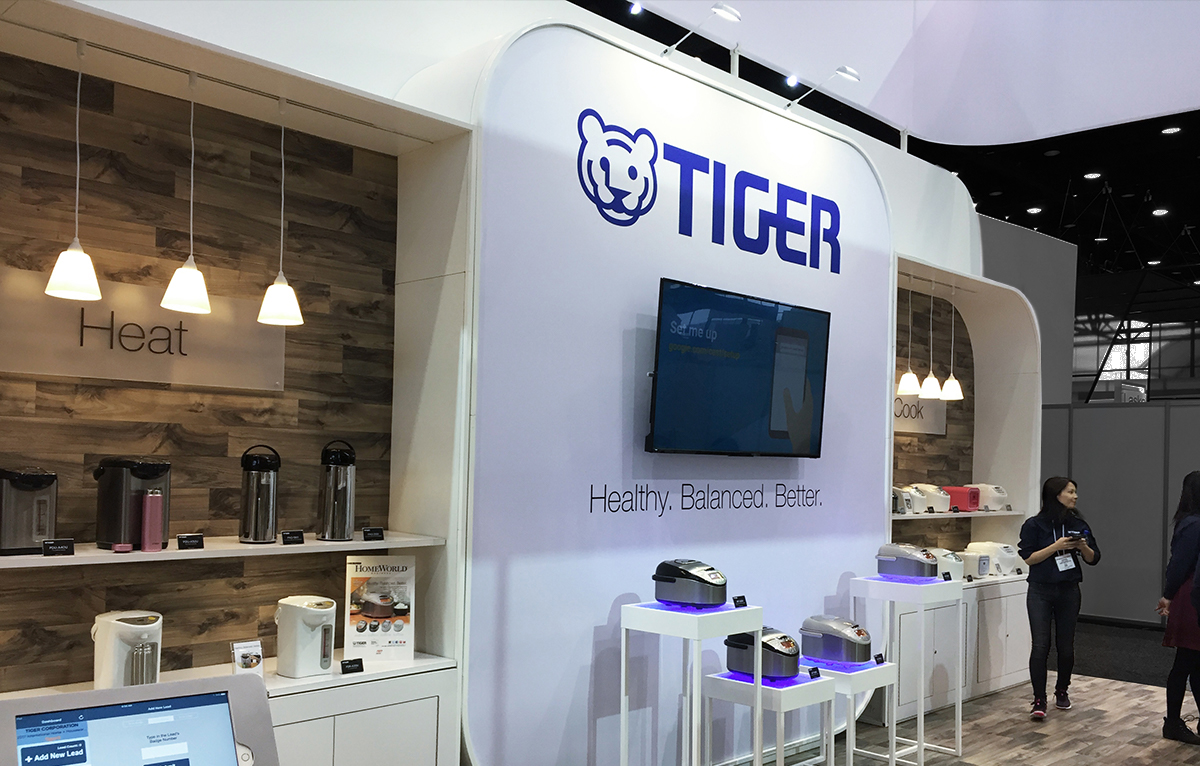 Tiger Trade Show Exhibit Angle 2